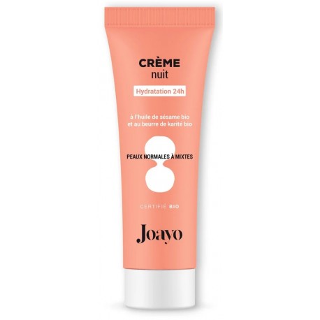 Crème Nuit Peaux Normales à Mixtes - 50ml - Joayo