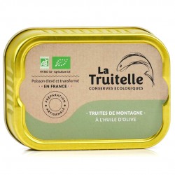 Truites de Montagne à l’Huile d’Olive - 100g - La Truitelle