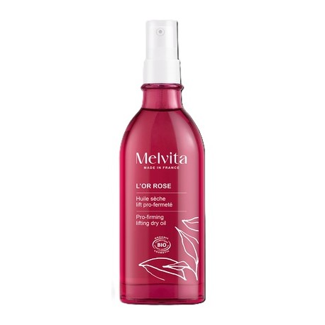 Huile Sèche Lift Pro-Fermeté l'Or Rose - 100ml - Melvita