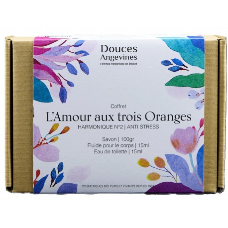 Coffret l'Amour aux 3 Oranges - 130g - Douces Angevines