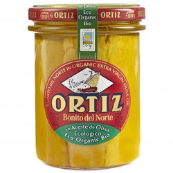 Thon Albacore à l'Huile d'Olive Bio - 220 g - Ortiz