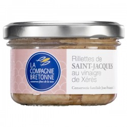 Rillettes de Saint-Jacques en Verrine – 90g – La Compagnie Bretonne