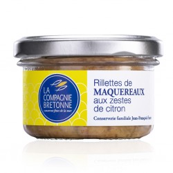 Rillettes de Maquereaux aux Zestes de Citron - 90 g - La Compagnie Bretonne