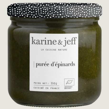 Purée d'Épinards - 350 g - Karine & Jeff