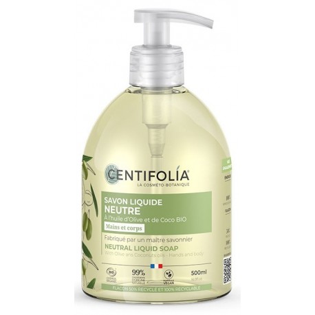 Savon Liquide Neutre - 500ml - Centifolia