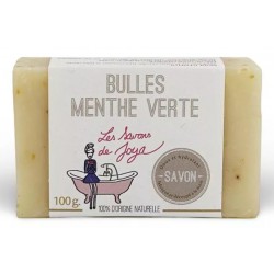 Savon Bulles Menthe Verte - 100g - Les Savons de Joya