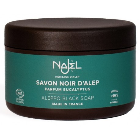 Savon Noir d'Alep Eucalyptus - 180g - Najel