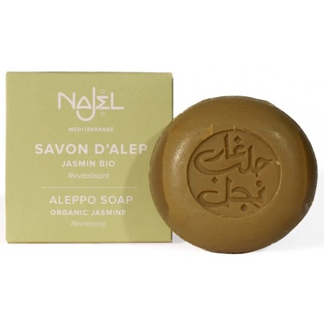 Savon d'Alep au Jasmin Bio - 100g - Najel