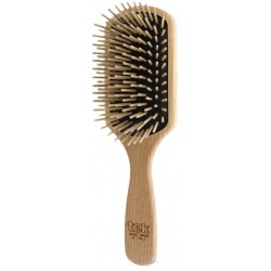 Grande Brosse Rectangle en Frêne Picots Longs Tek - Beliflor