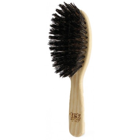 Petite Brosse Ovale en Frêne et Fibre de Nylon Tek - Beliflor