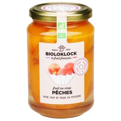 peches au sirop Biolo'klock 350g