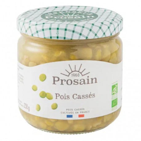 Pois Cassés Bio – 345 g – Prosain