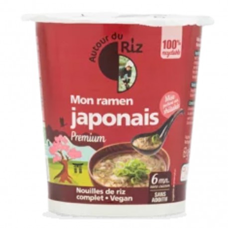 Mon Ramen Japonais Bio – 69 g – Autour du Riz