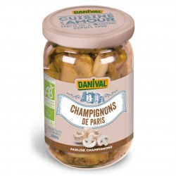 Champignons de Paris Émincés Bio - 100g - Danival