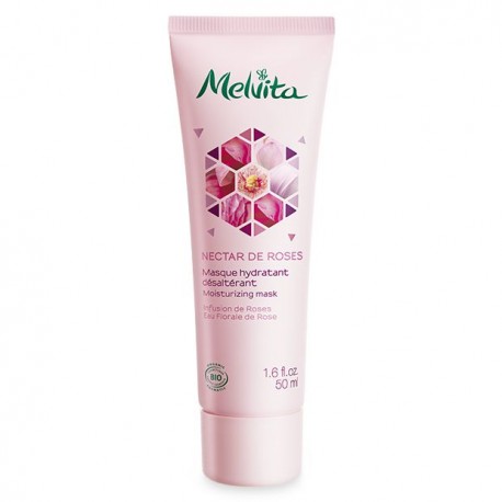 Masque Hydratant Nectar de Roses 50mL-Melvita