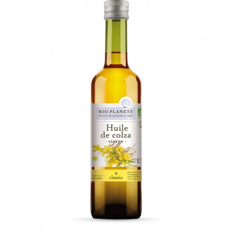 Huile de Colza vierge Bio - 0.5L - Bio Planète