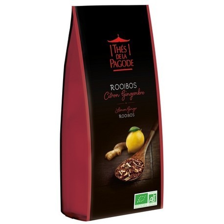 Rooibos Citron Gingembre - Thés de la Pagode - 100g