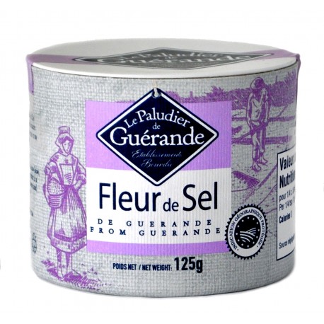 Fleur de Sel de Guérande IGP - 125g - Le Paludier de Guérande