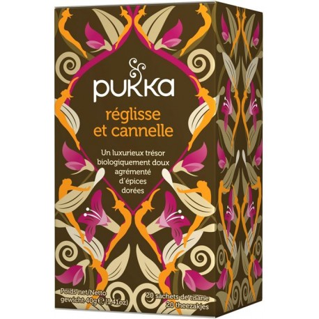 Réglisse et Cannelle 40g-Pukka