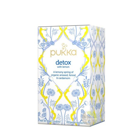 Detox au Citron - 20 sachets -Pukka