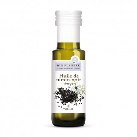 Huile Vierge de Cumin Noir Bio - 100ml - Bio Planète