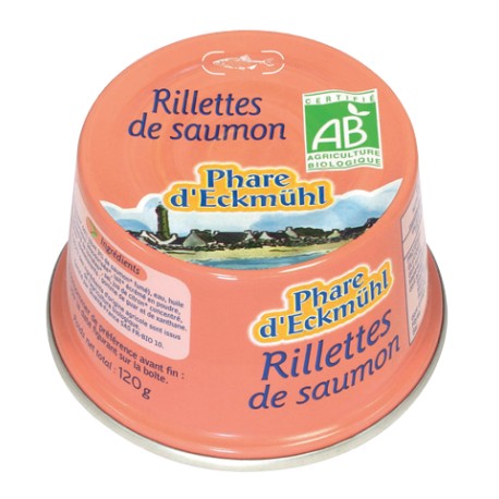 Rillettes de Saumon - 120g - Phare d'Eckmühl