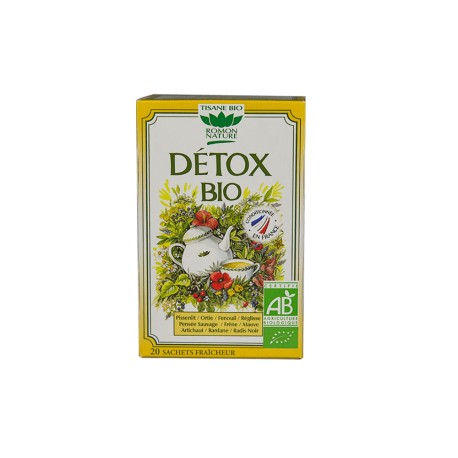 Tisane Détox bio - 24 sachets