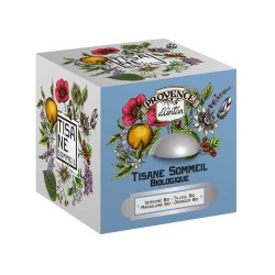 Coffret Tisane Sommeil Bio - Provence d'Antan - Boîte Métal 24 Sachets