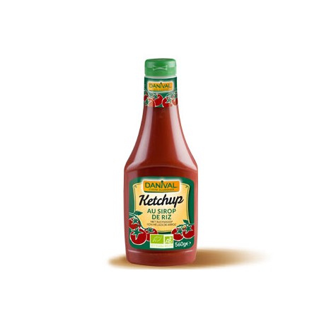 Ketchup au sucre de canne 560g-Danival