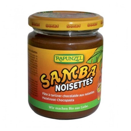 Samba Pâte à Tartiner Noisette et Rapadura Bio - 500gr - Rapunzel