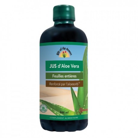 Jus d'Aloe Vera Feuilles Entières - 946ml - Lily of the Desert