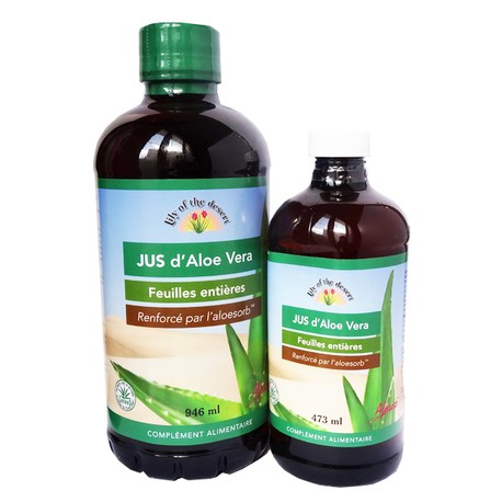 Jus d'Aloe Vera Bio Feuilles Entières - 946ml - Lily of the Desert