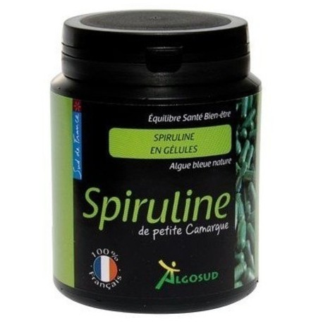 Spiruline de Petite Camargue - 180 Gélules - Algosud