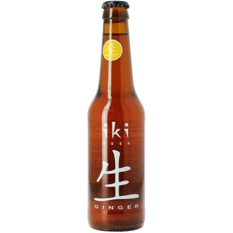 Bière Bio au Gingembre - 33cl - Iki Beer