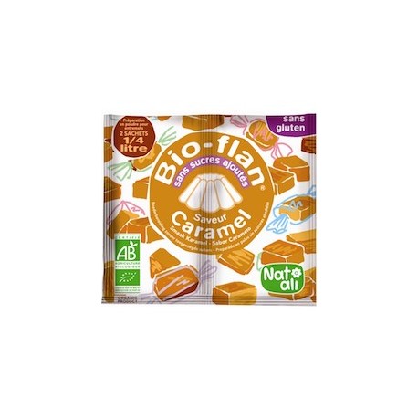 Bio-Flan Caramel - 2x8gr - Nat Ali