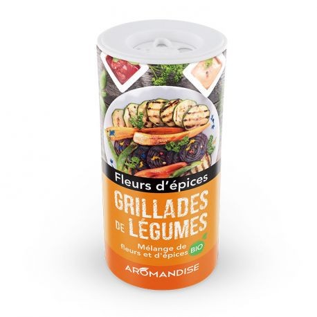 Grillades de Légumes Fleurs d'Epices Bio - 20g - Aromandise