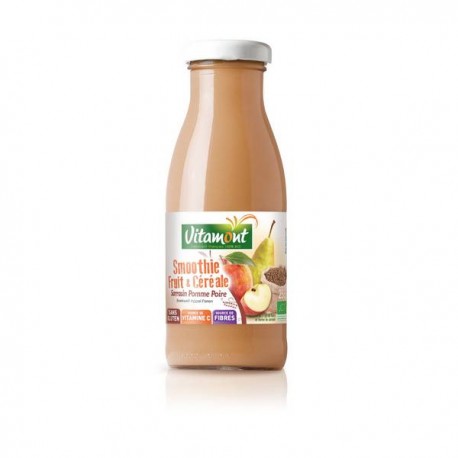 Smoothie Bio Sarrasin Pomme Poire - 25cl - Vitamont