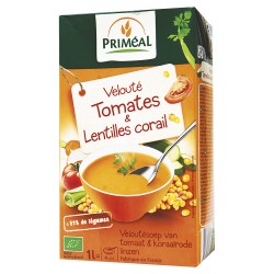 Velouté Tomates & Lentilles corail 1L-Priméal