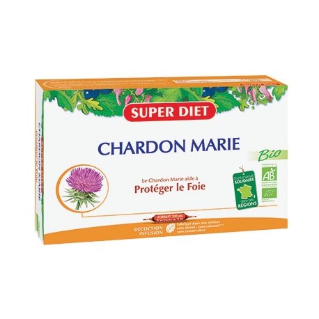Chardon Marie Bio - Ampoules -SuperDiet