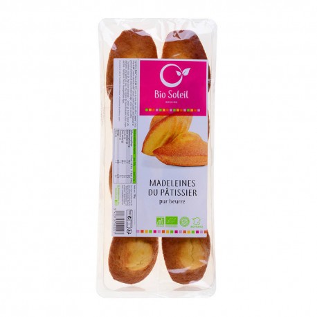 Madeleines Pur Beurre - 180g - Biosoleil