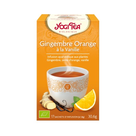 Gingembre Orange - 17 sachets - Yogi Tea