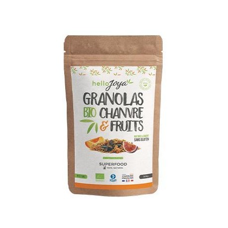 Granola Chanvre Fruits - 300g - Hello Joya