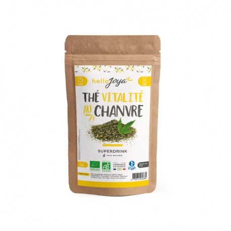 Thé Vitalité Chanvre - 50g - Hello Joya