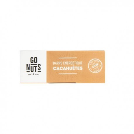 Barre Cacahuètes - 45g - Go Nuts