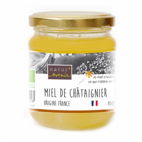 Miel Châtaignier France - 250g - Natur'Avenir