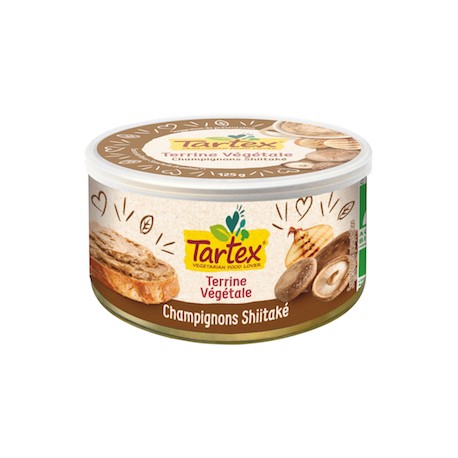 Pâté végétal aux Champignons - 125g - Tartex