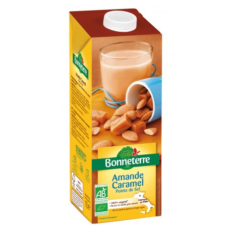 Boisson Amande Caramel - 1L - Bonnterre