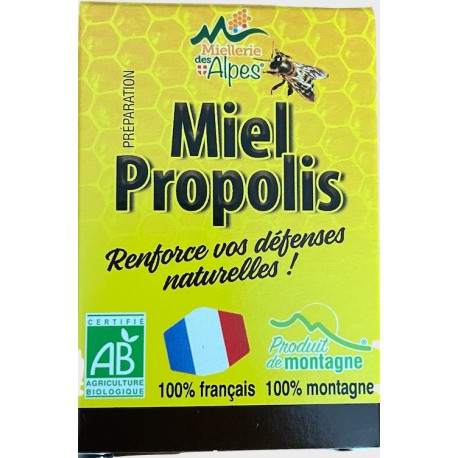 Miel Propolis - 125g - Mieillerie Des Alpes