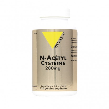 N-Acetyl Cysteine 280mg - 120 Gélules - Vit'All+