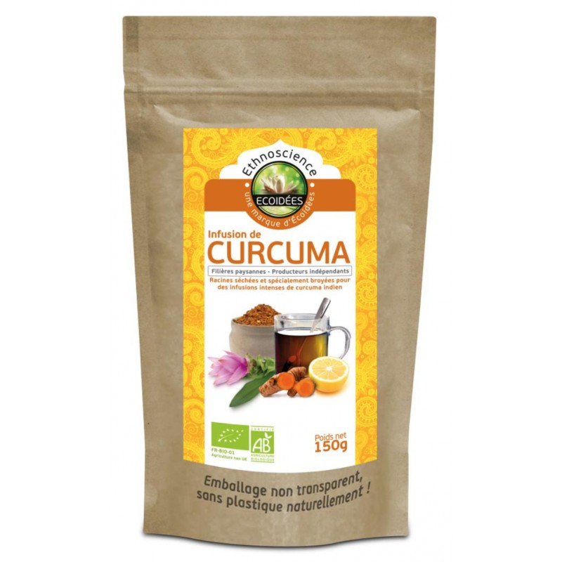 Curcuma bio en poudre - Acheter, bienfaits, utilisation et recettes